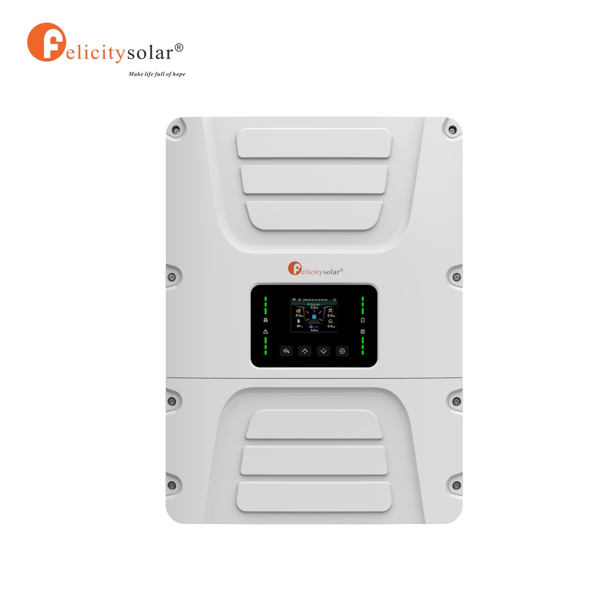 Felicitysolar IVAM8048P1G1 8000W 48V Off-grid Solar Inverter Dual MPPT IP65 Remote Monitoring For Home PV System
