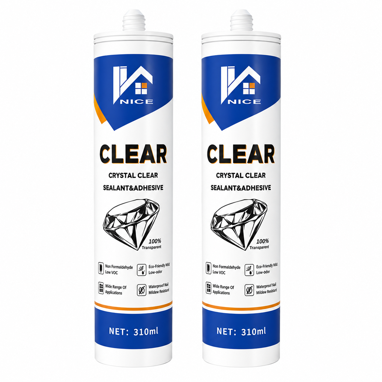 High Transparency Crystal Clear Glass Adhesive for Glass, Crystal, Jewelry & Decorative Bonding