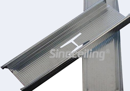 galvanised metal profile for partition wall