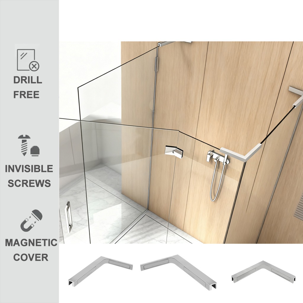 Glass corner Bracket