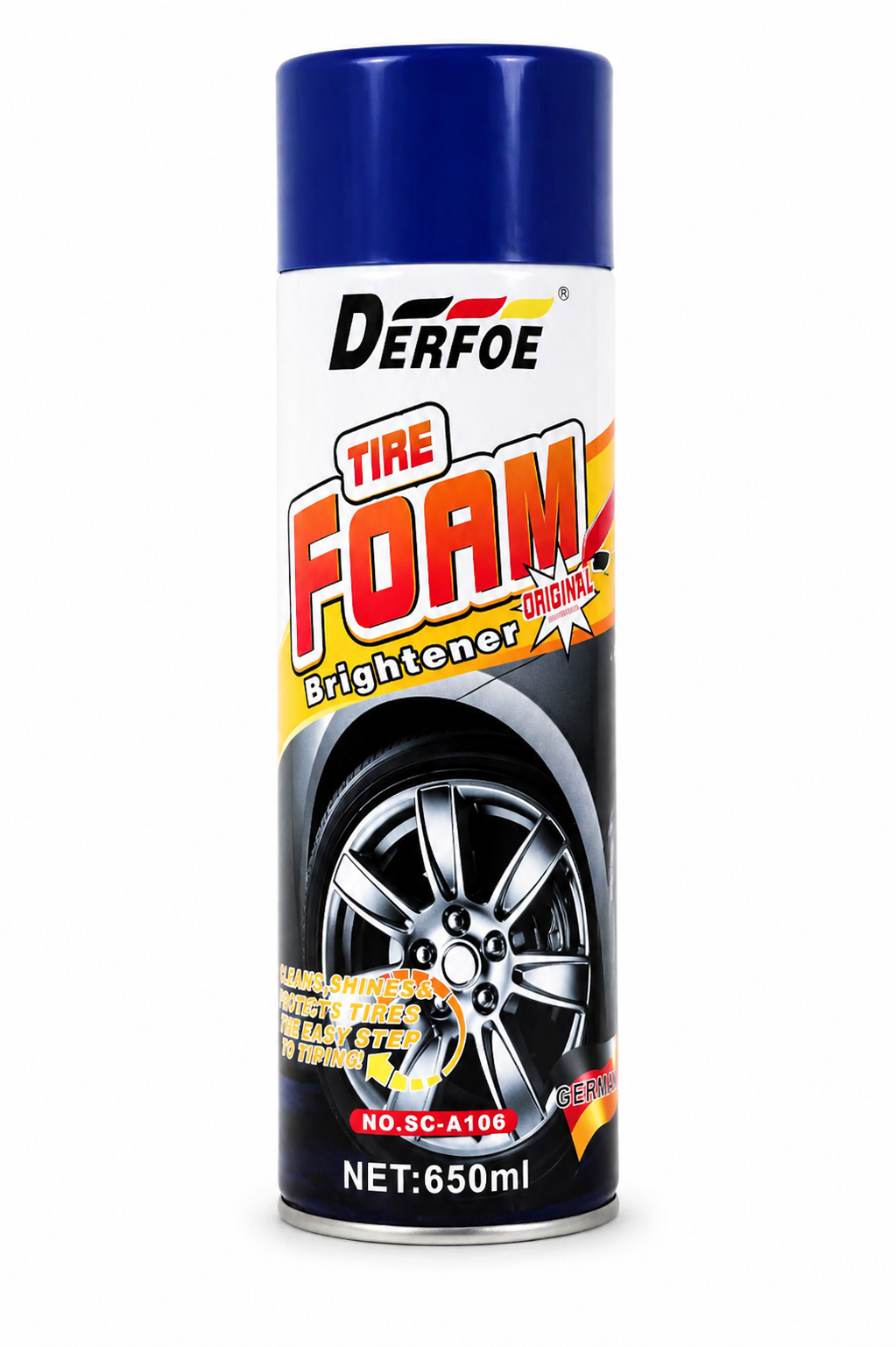 DERFOE Tire Foam Brightener
