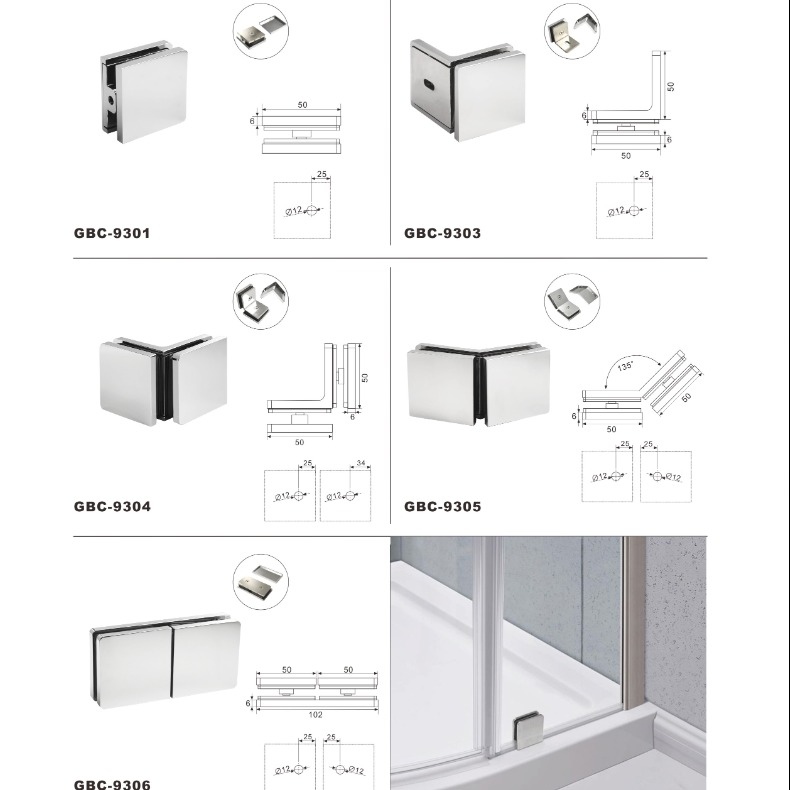Glass Clamp with Cover