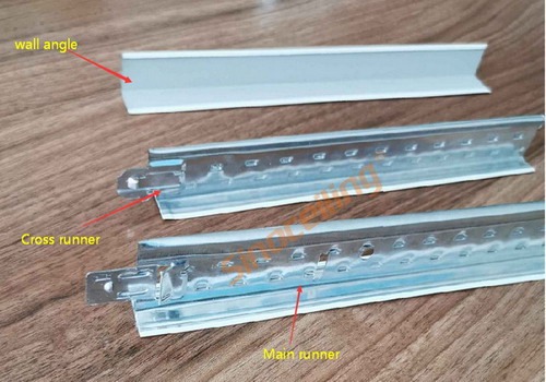 T24 flat ceiling T-Grids,Tee Bars