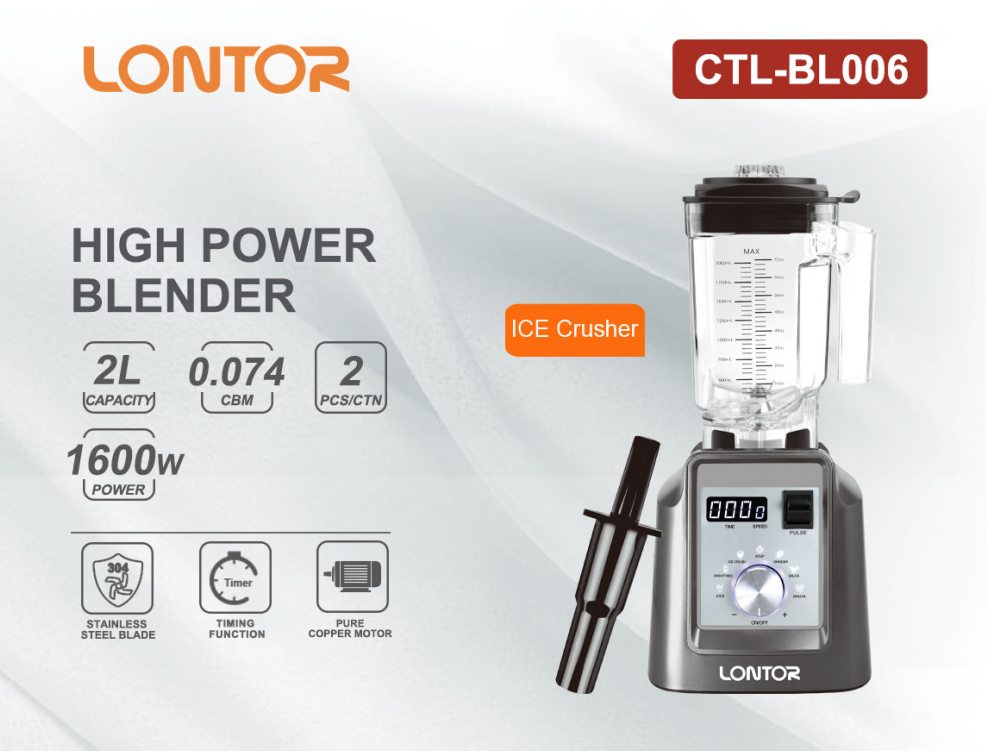 LONTOR 3-in-1 food blender BL006