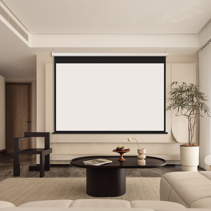 High Gain Motorized Home Theater Electric Screen