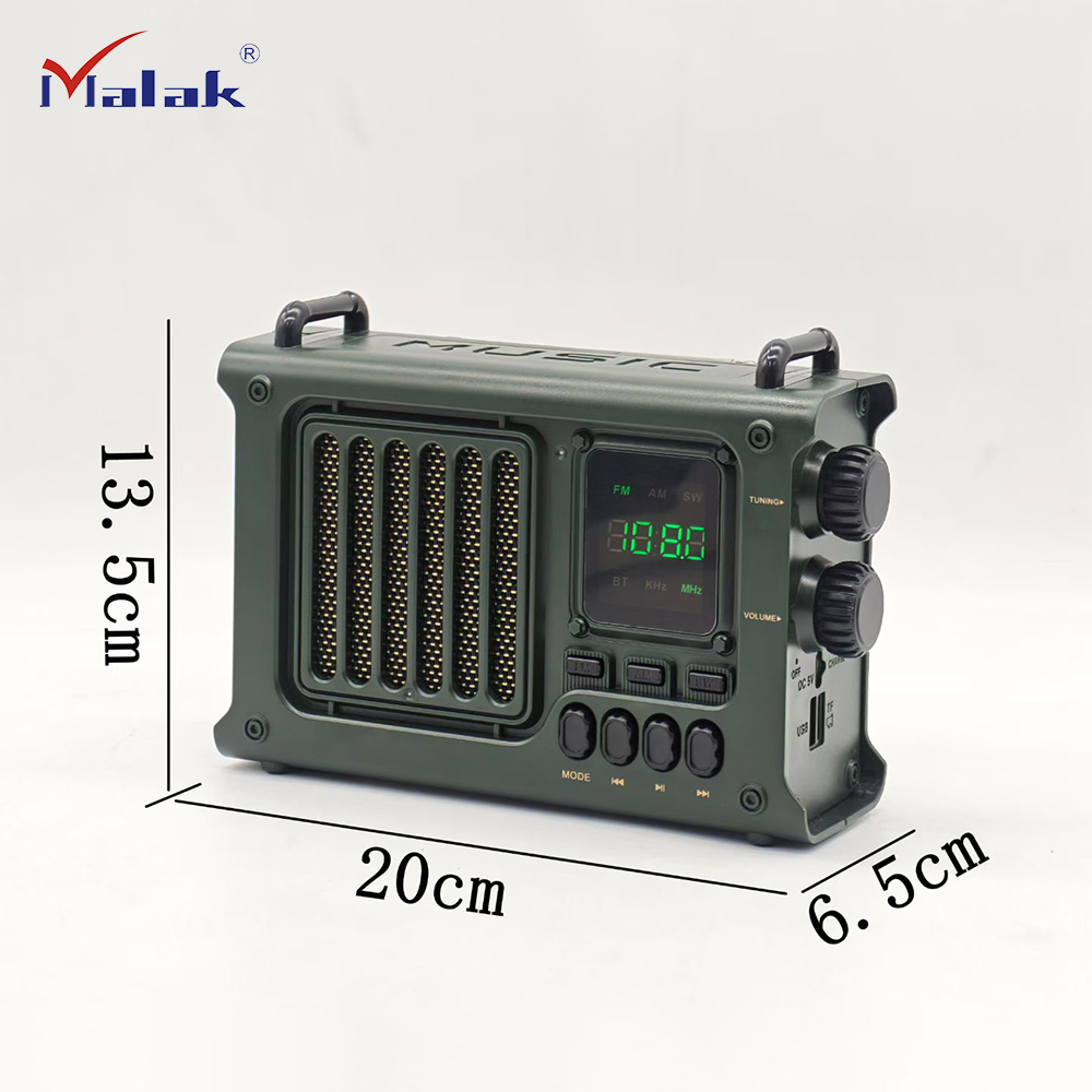New Model solar powered charging Radio outdoor strap Fm Am Sw multi band Radio receivers