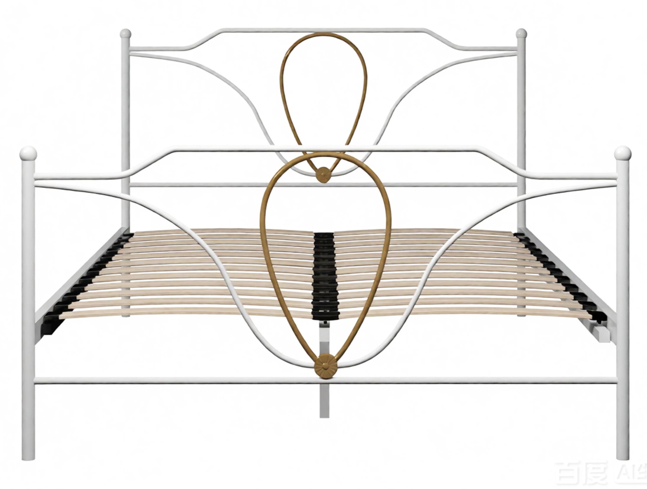 Uetco Classics Twin Size Metal Bed