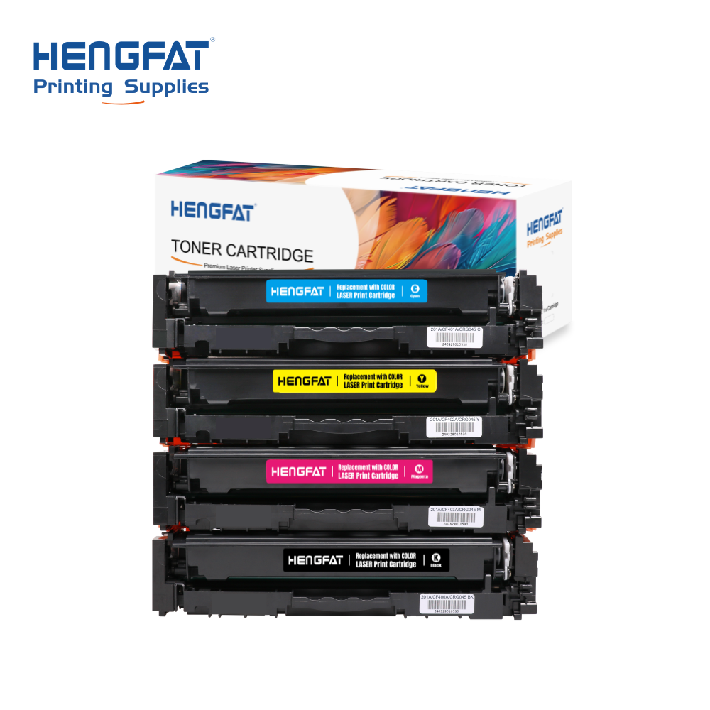 Compatible Toner Cartridge HENGFAT Brand For HP 201A CF400A CF401A CF402A CF403A