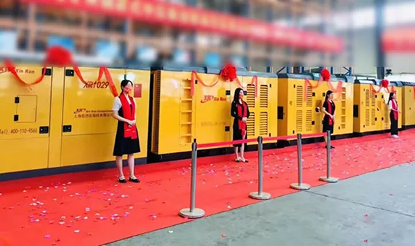 XinRan Xinran oil-free screw air compressor Water lubricated screw air compressor