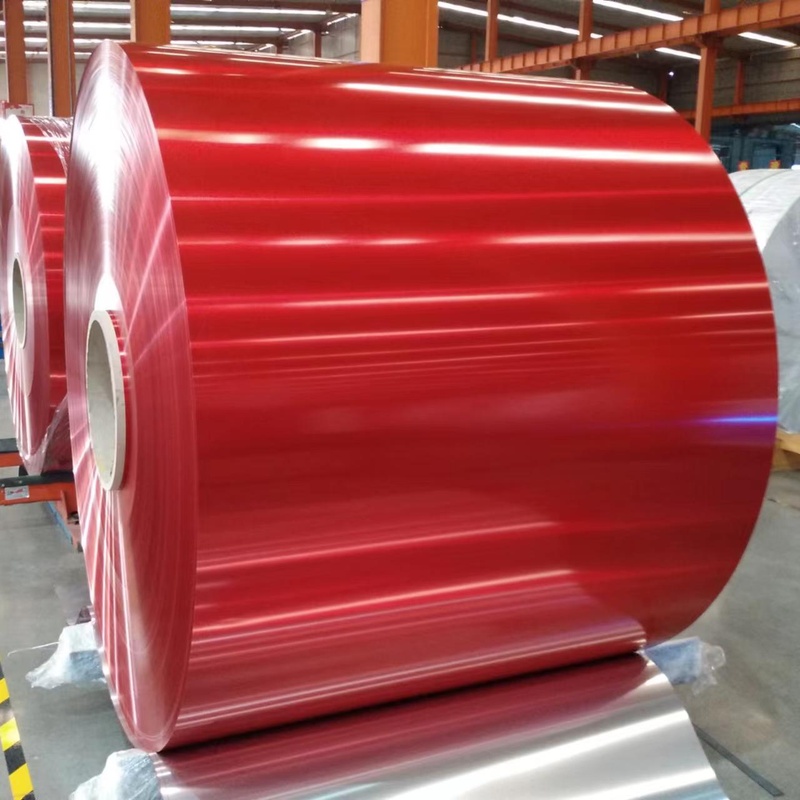 Color Coated Aluminum Coil Thickness: 0.25mm-1.8mm