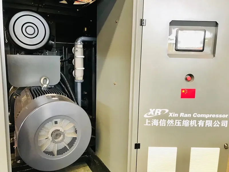 XinRan Xinran variable frequency screw air compressor variable speed oil lubricated screw air compressor