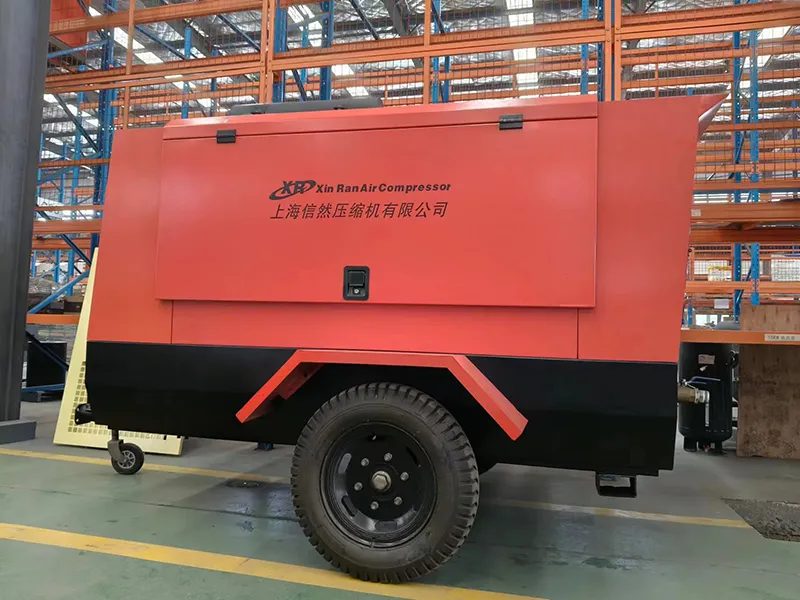 XinRan Xinran diesel mobile air compressor diesel driven mobile air compressor
