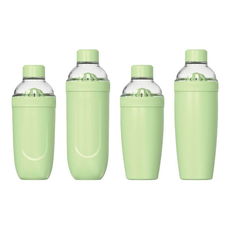 Double‑wall Vacuum Insulated Water Bottle with Screw‑on Lid, Direct‑Drink Spout, Filter & Manual Citrus Press