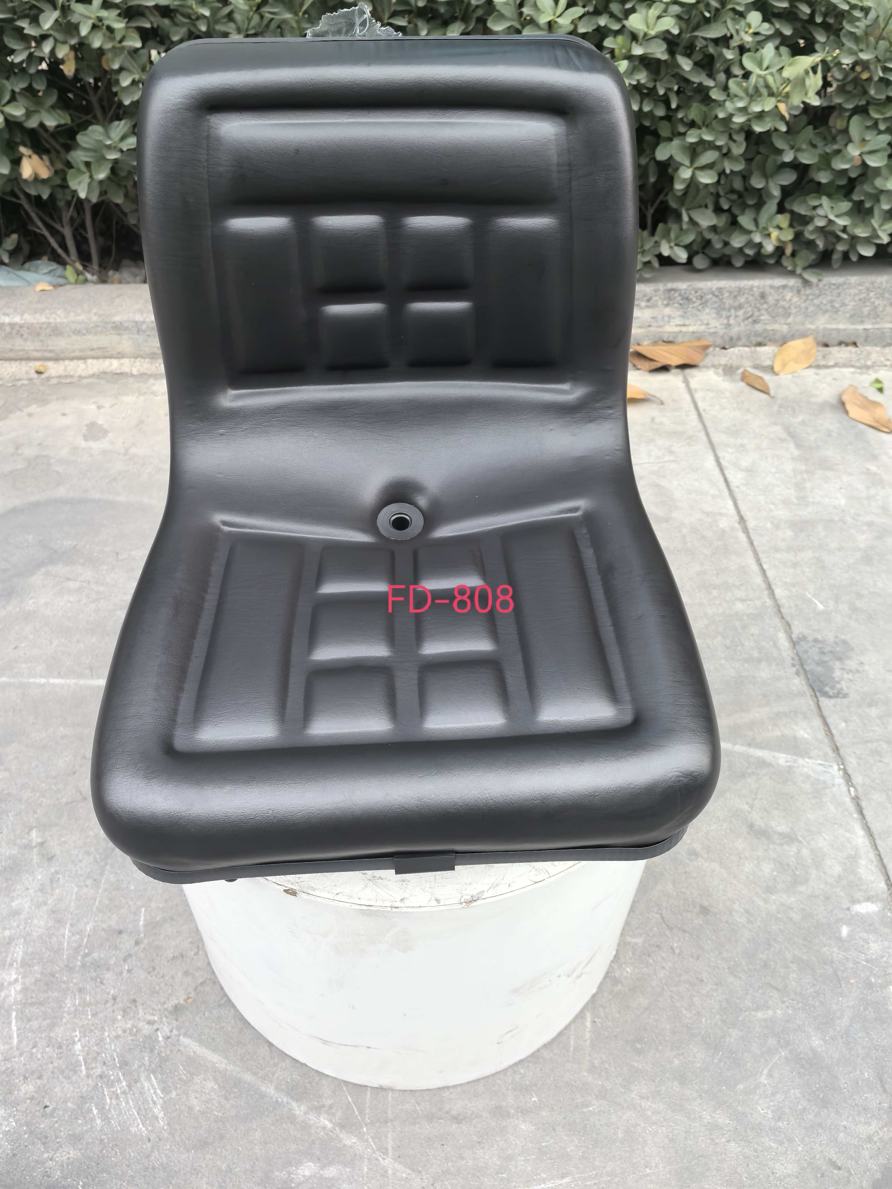 Universal Tractor Seat Driver's Seat Forklift Digger Seat Excavator Seat Harvesters Seat, Thickened PVC Lawn Mower Seat FD-808