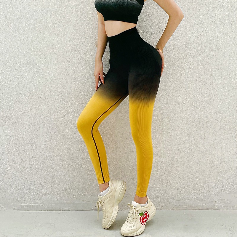 Women’s High Waist Scrunch Butt Yoga Leggings Seamless Workout Fitness Running Pants