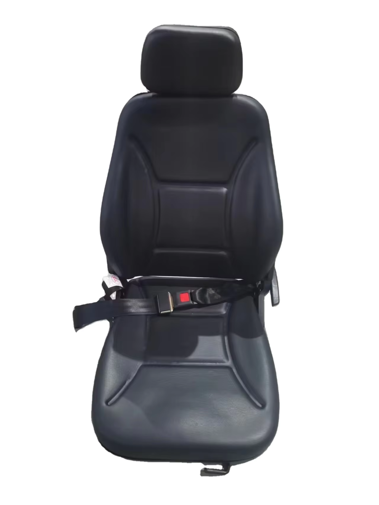 Reclining Machinery Seat With Headrest & Safety Belt for Tractor Forklift Excavator Mower FD-835