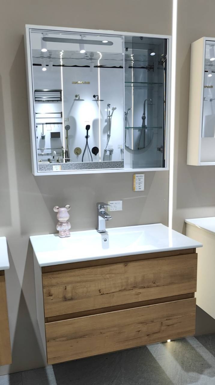 Plywood Bathroom Cabinet