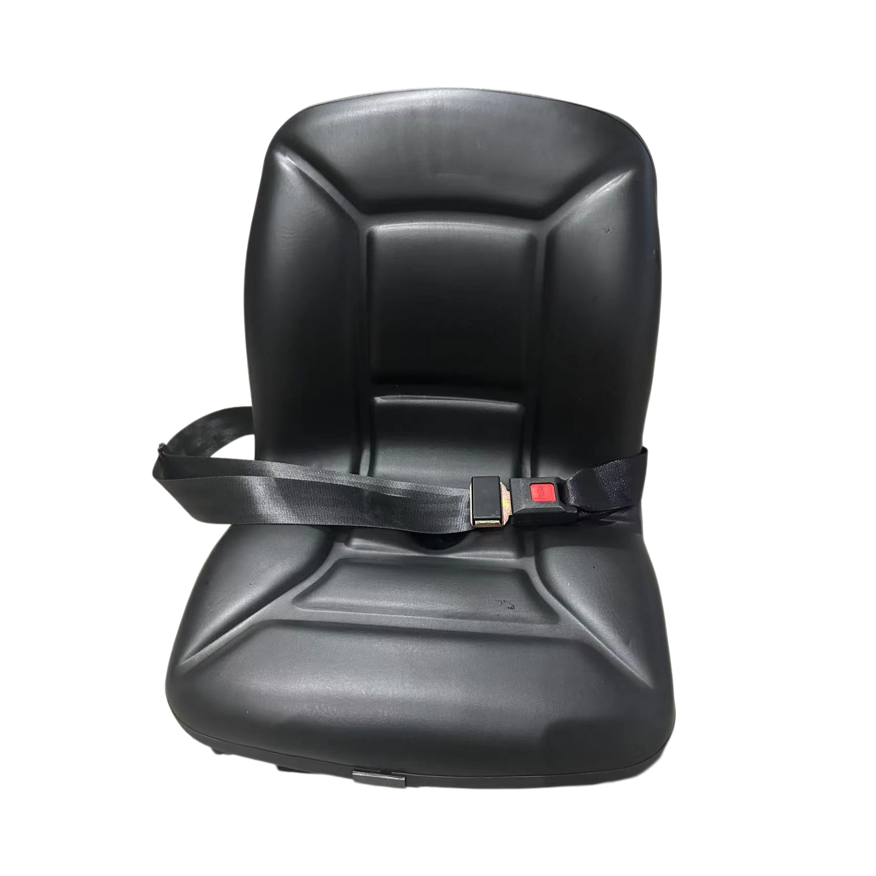 Black Grid PVC Adjustable Shock Absorbing Tractor Seat Replacement for Farm Loader Harvester Agricultural Machinery FD-836