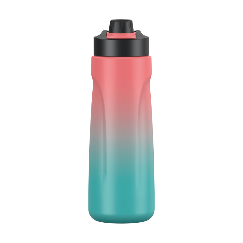 Double‑Wall Vacuum Insulated Mug, Screw‑on Lid with Carry Handle