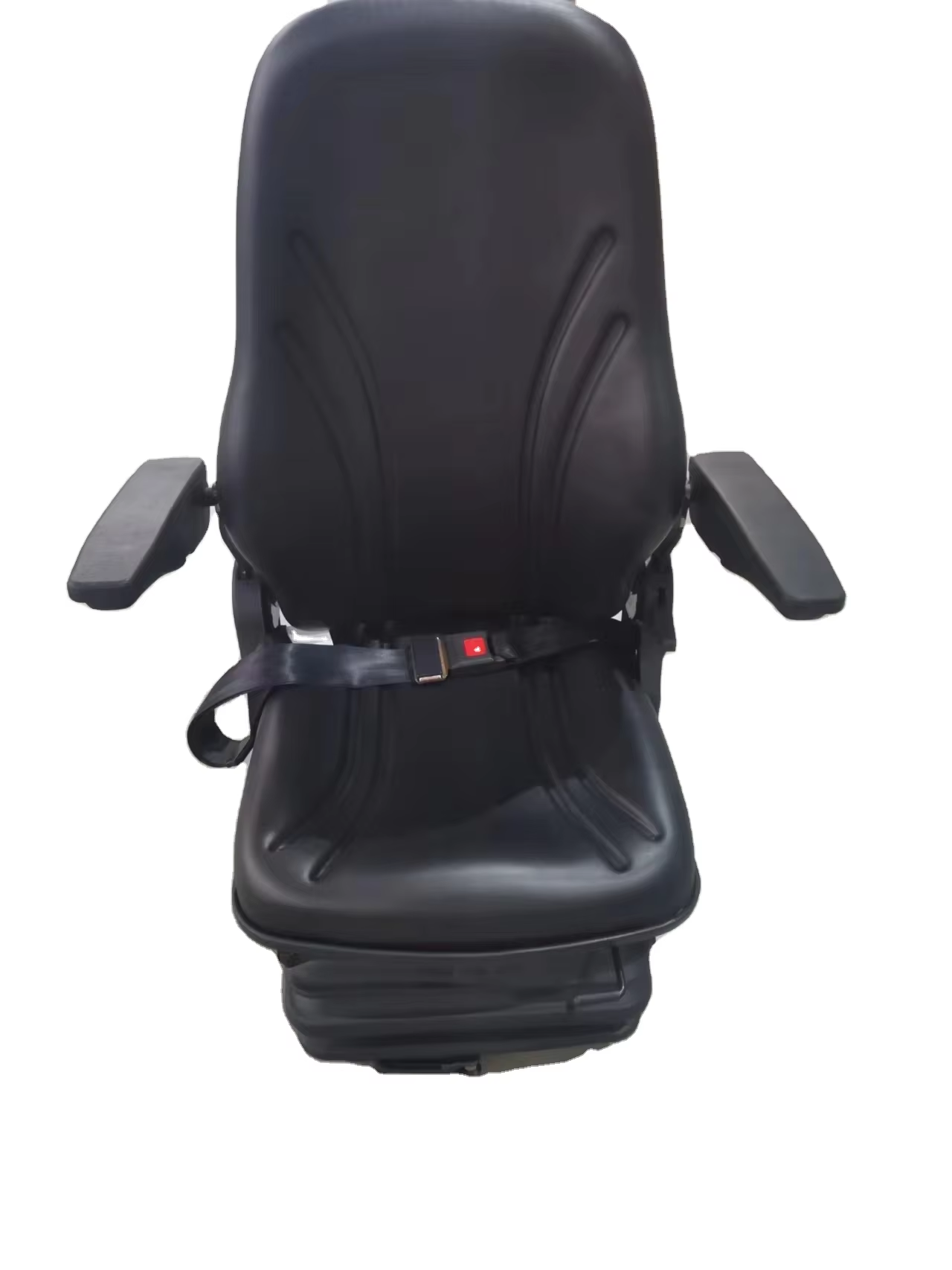 Agricultural Machinery Parts Tractor Seat With Machinery Suspension 90 Degree Rotation Ventilation FD-800-1