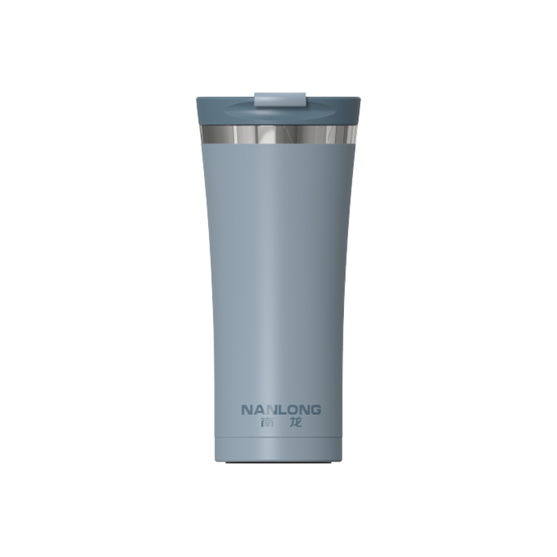 Double‑Wall Vacuum Insulated Mug, Flip Lid
