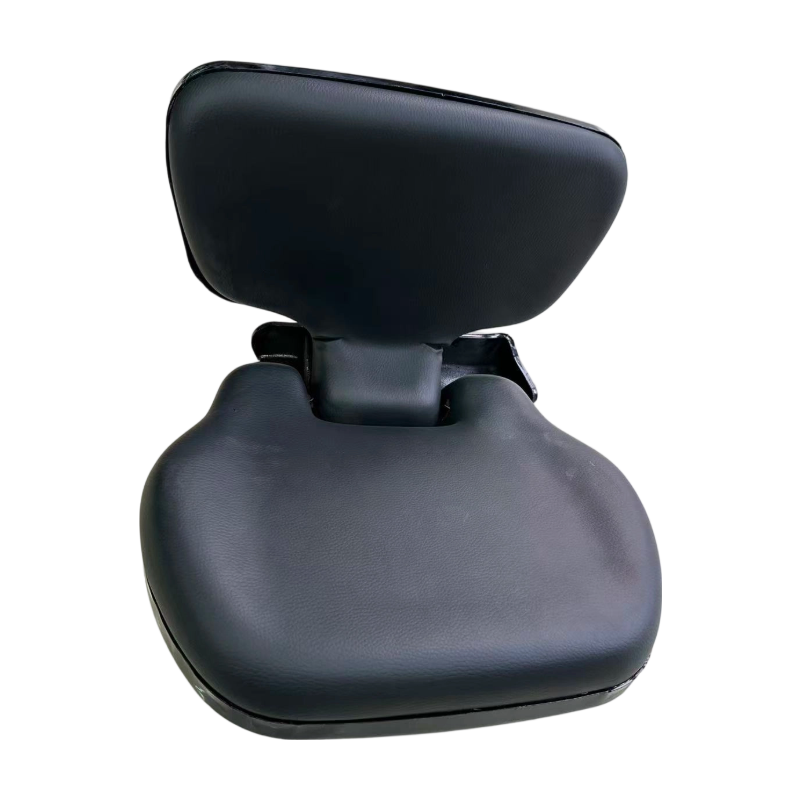 Foldable Passenger Seat Co-pilot Seat with Folding Bracket for Tractor Loader Excavator Agricultural Machinery Auxiliary Seat