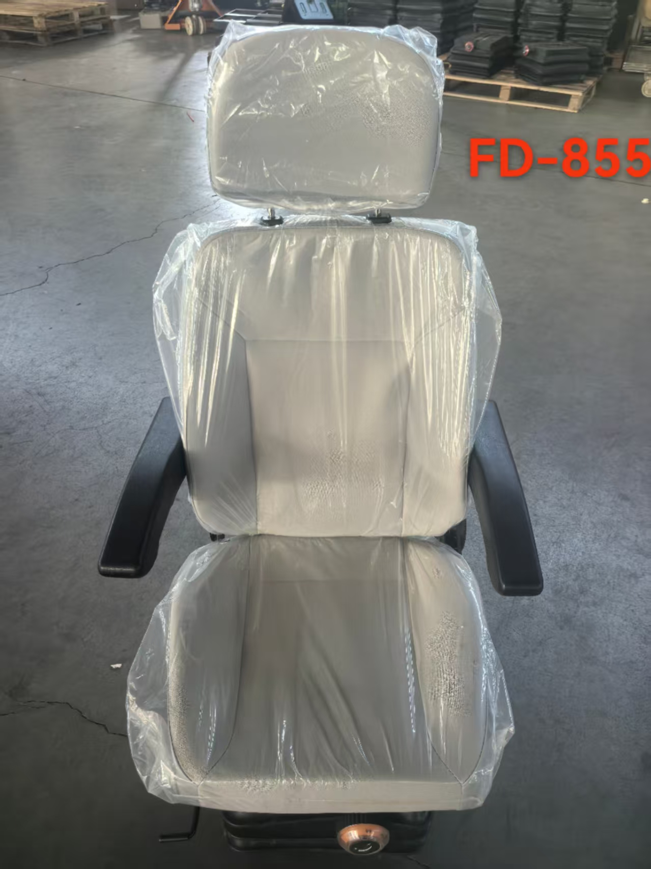 Tractor Seats Agricultural Construction Machinery Seat Forklift Seats with Mechanical Suspension Shock Absorption FD-855