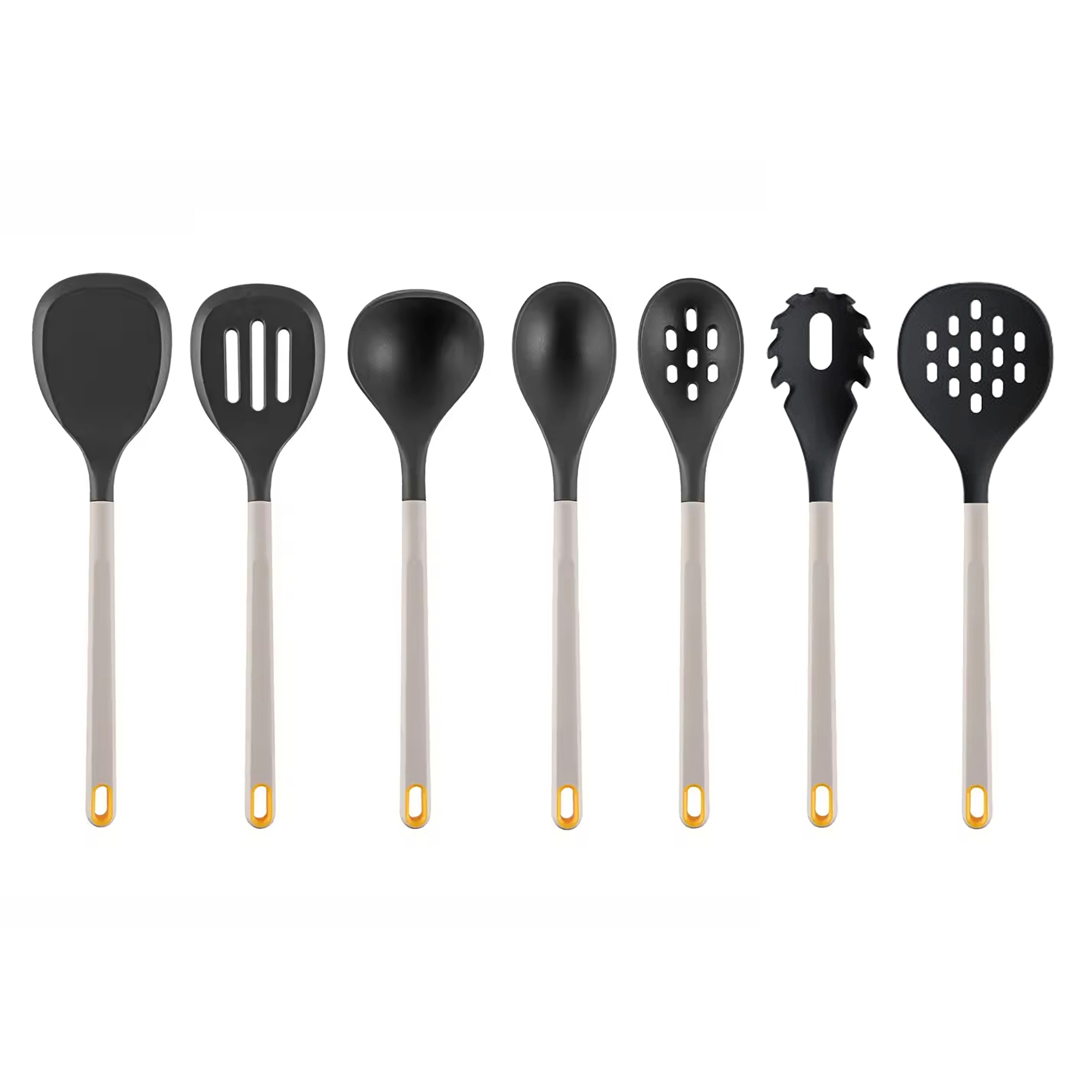 Factory stock silicone kitchenware, spatula, pot spatula, Chinese spatula, high-temperature resistant kitchen cooking utensils