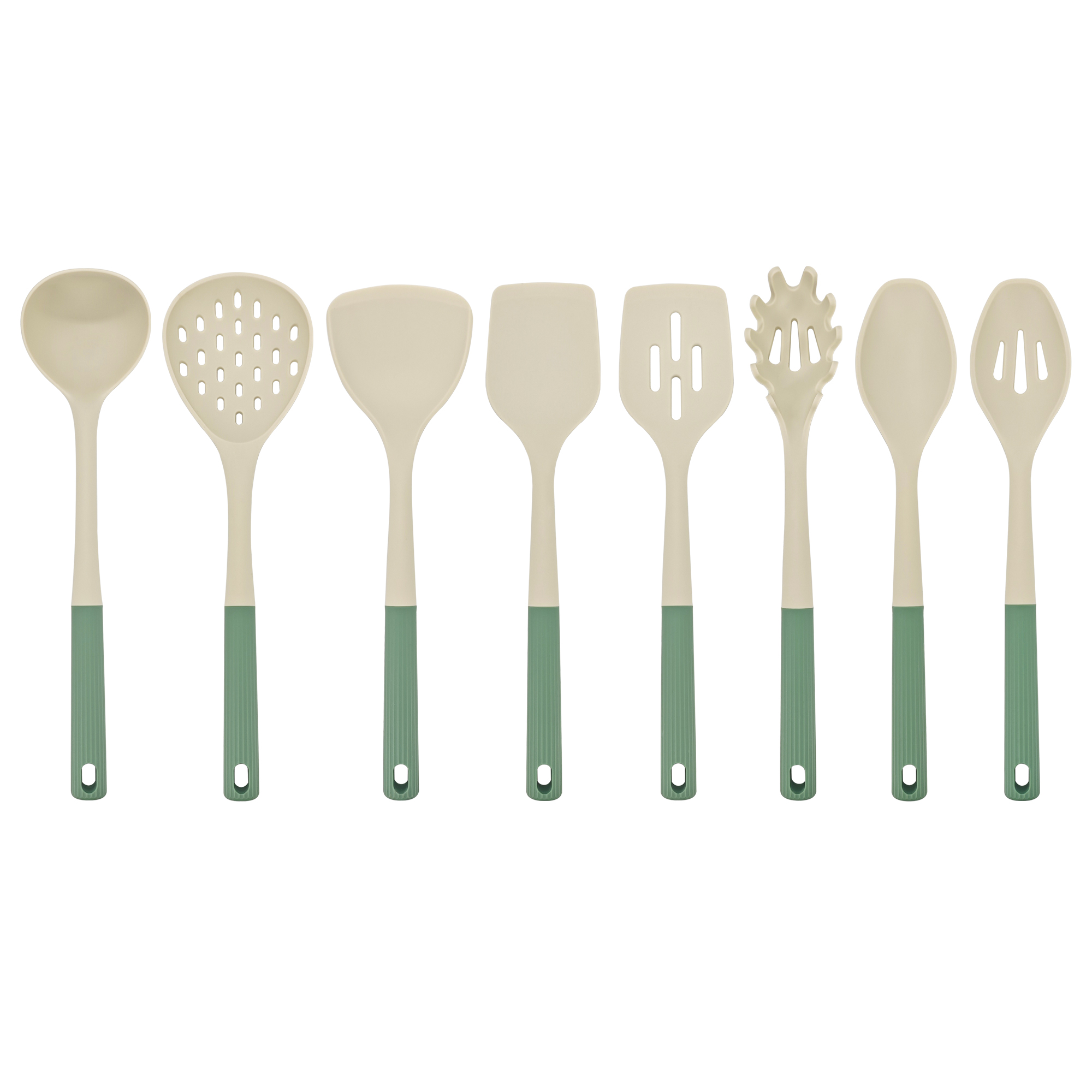 8-piece silicone kitchenware set