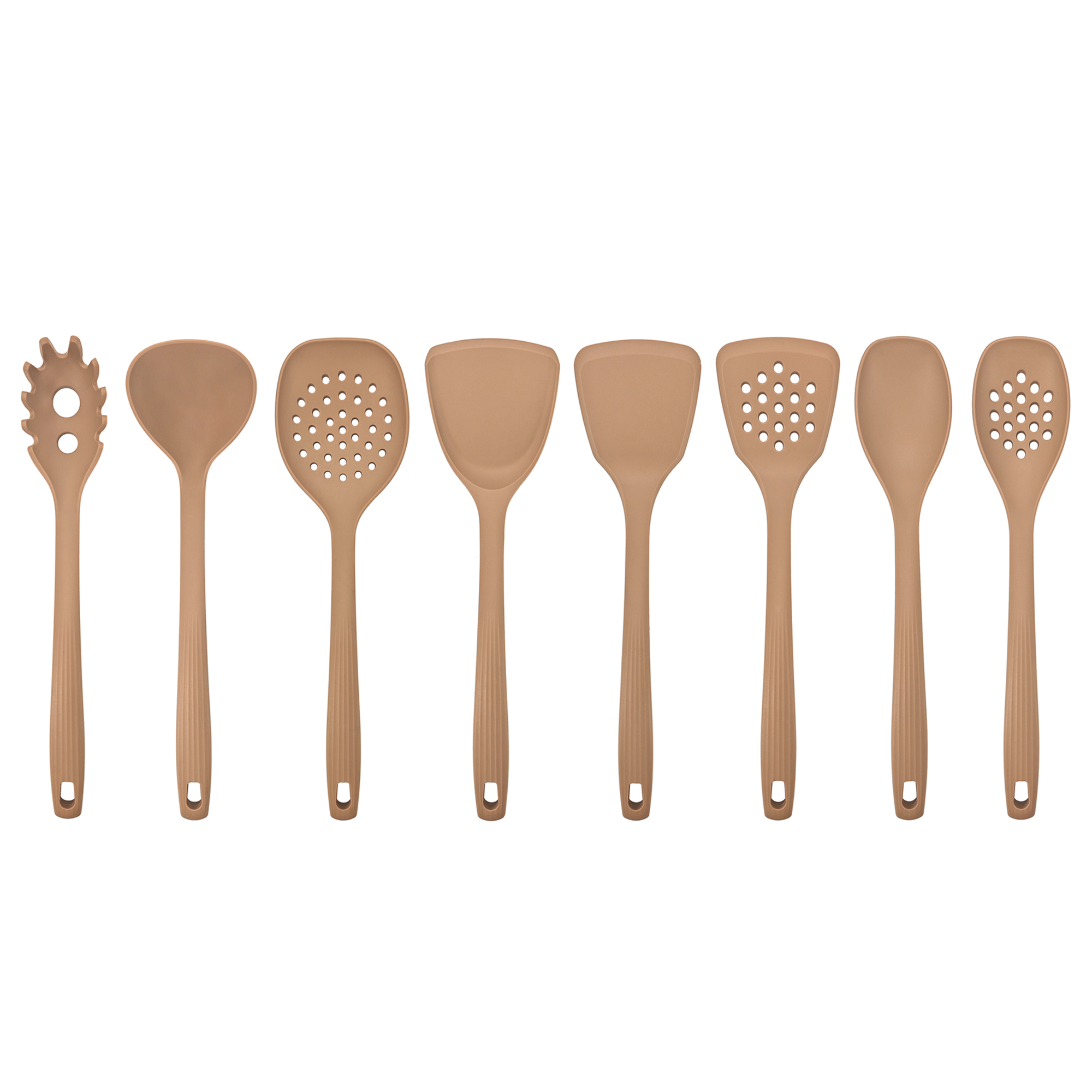 8-piece silicone kitchenware set