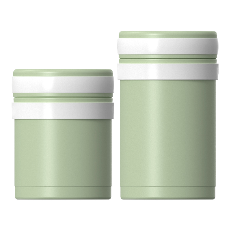 Double‑Wall Vacuum Insulated Food Container, Screw‑On Lid