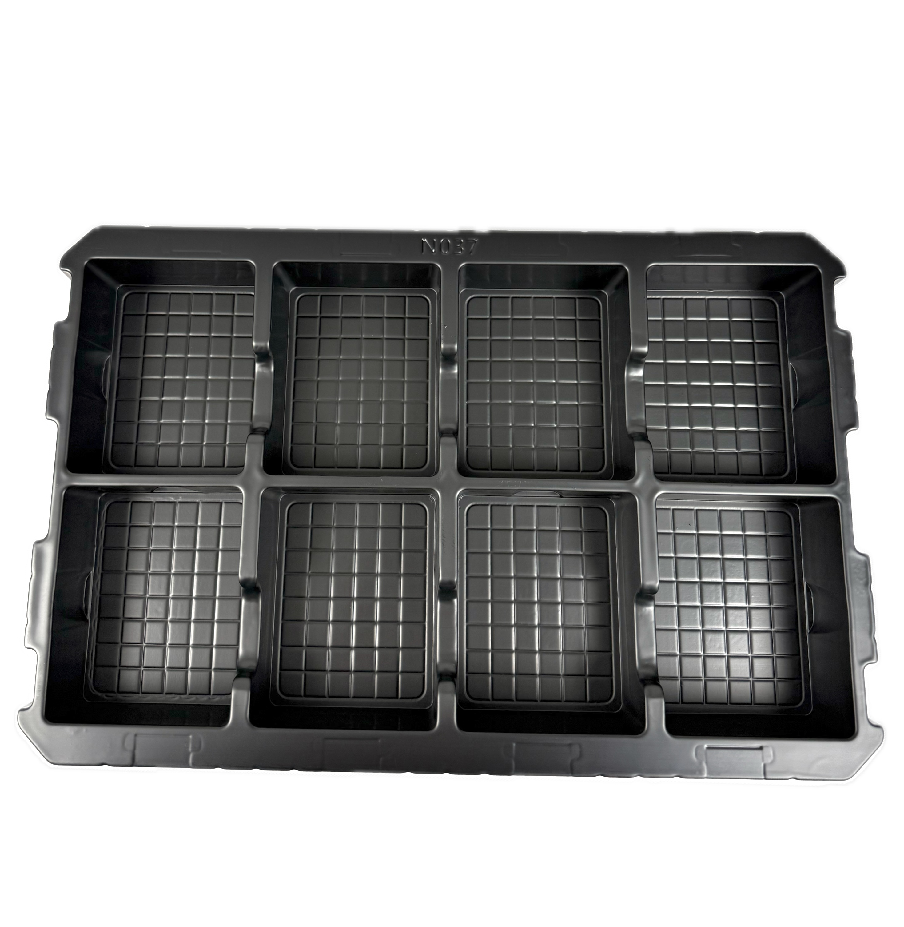 Electronic component conductive tray