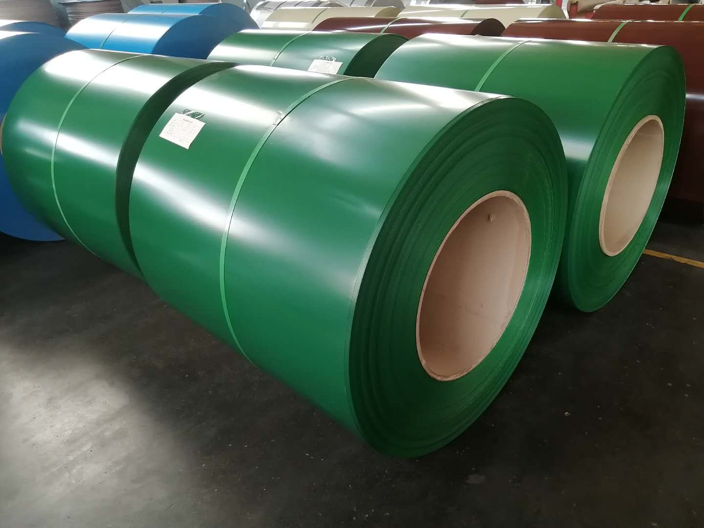Hot‑dip Galvanized Substrate PPGI Color Coated Steel Coil Bendable For Processing