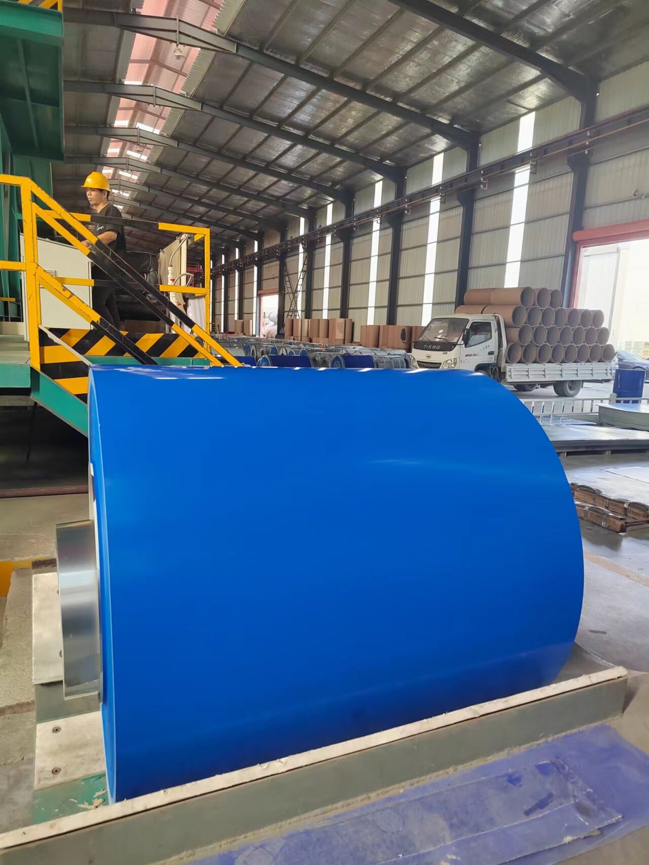 Color Coated Steel Coil PPGI PPGL Prepainted Steel Coil Customized Thickness & RAL Color