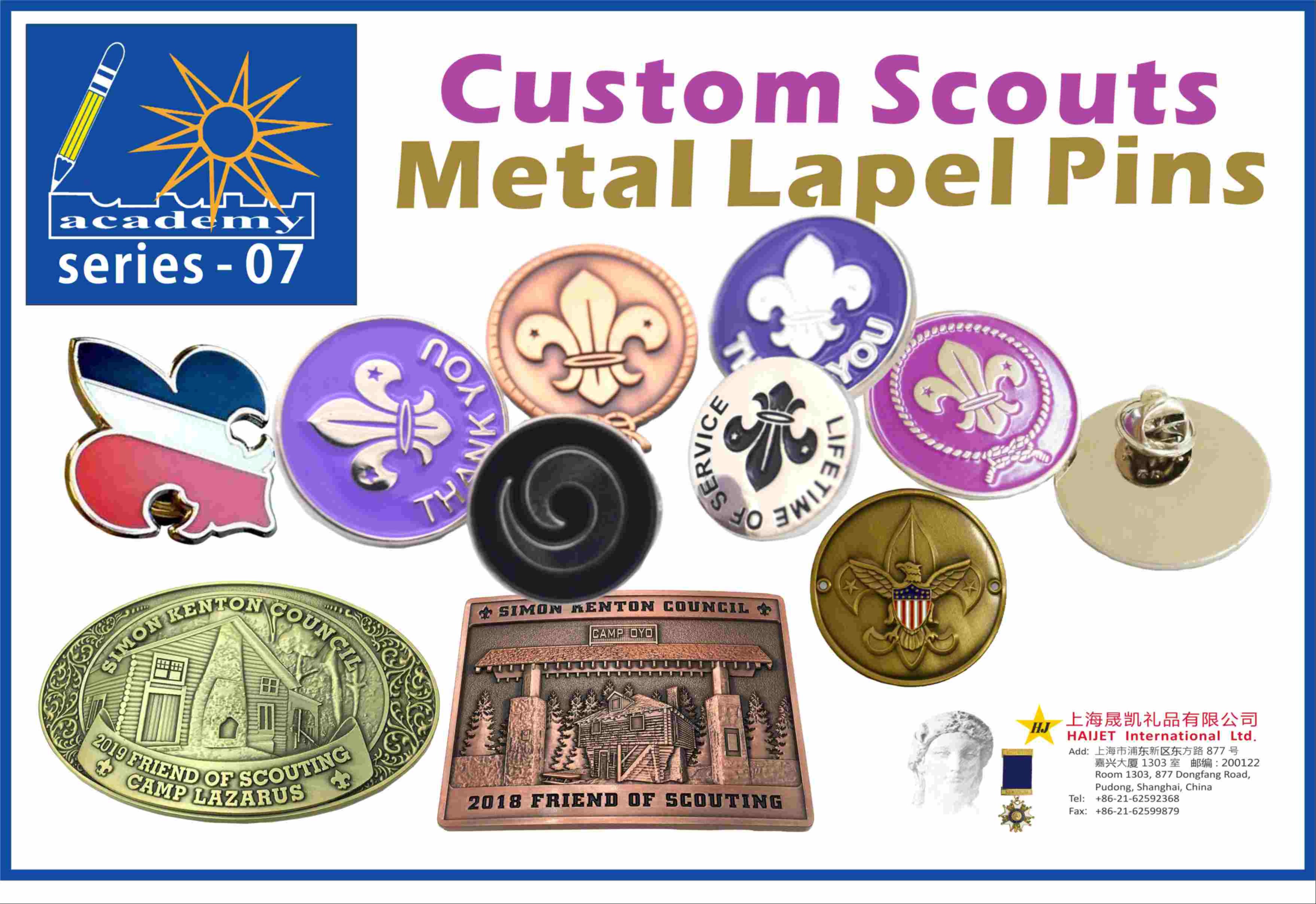 Custom Metal Lapel Pins