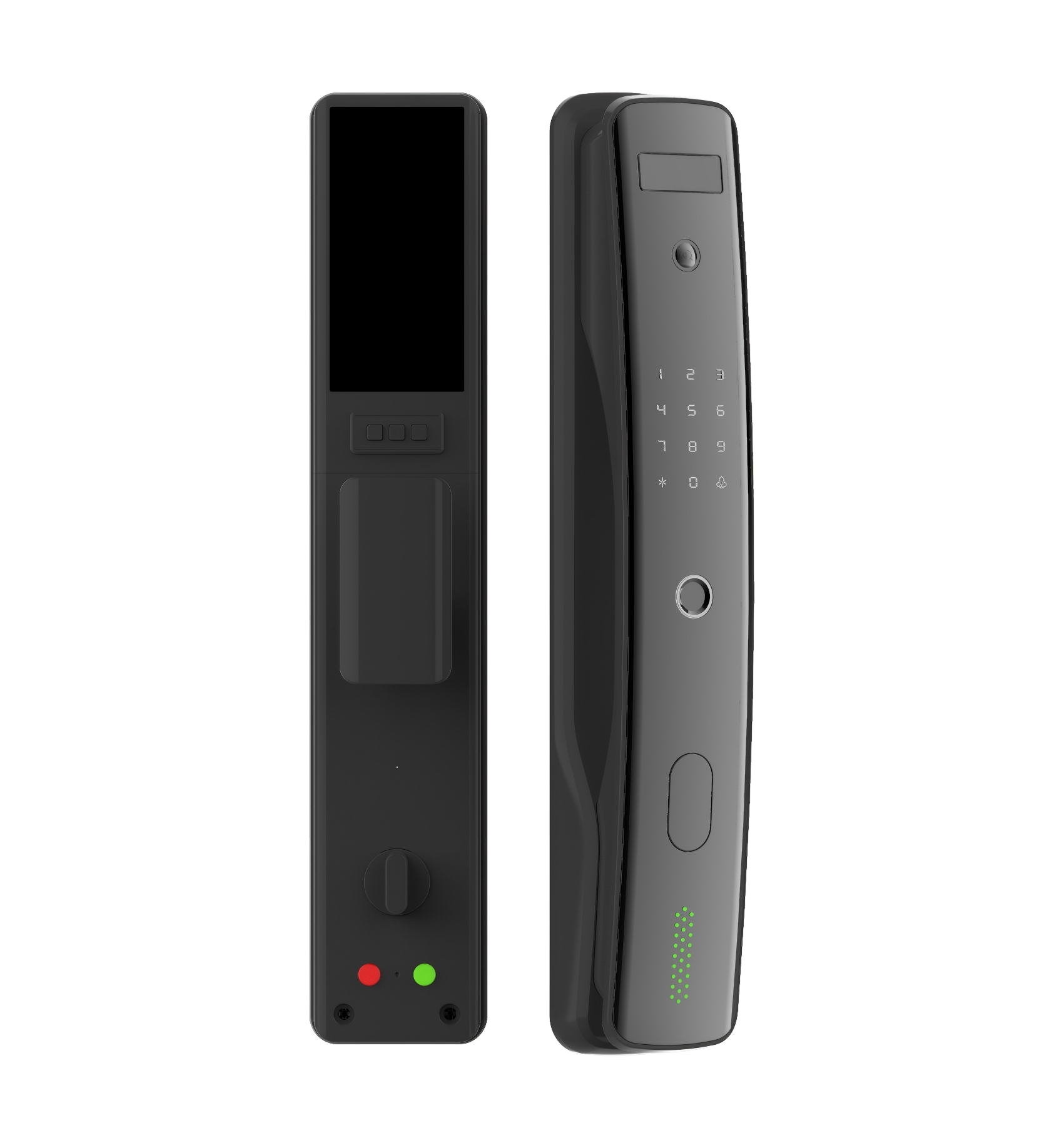 3D facial recognition smart lock