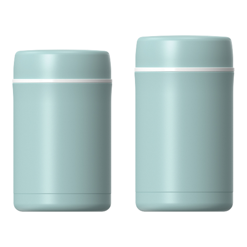 Double‑Wall Vacuum Insulated Food Container, Screw‑On Lid