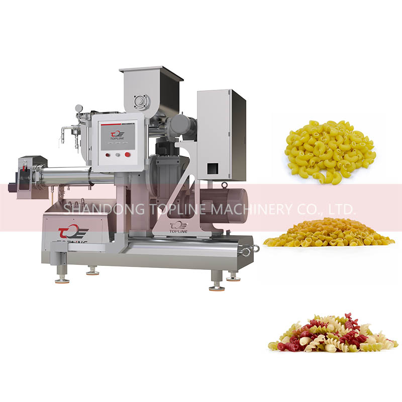 High Output Continuous Production Line Macaroni Making Machine