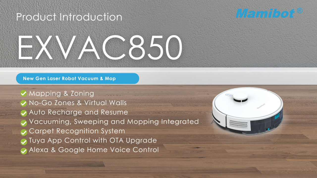 Robot Vacuum EXVAC850