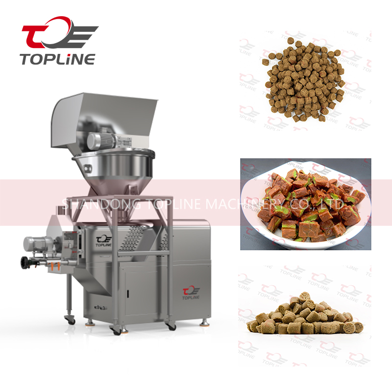 Food Grade Cold Extrusion Nutritious High Meat Pet Food Machine