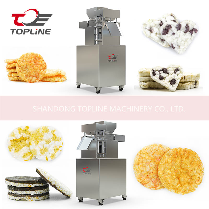 220V 380V Electric High Capacity Snack Processing Rice Cracker Machine