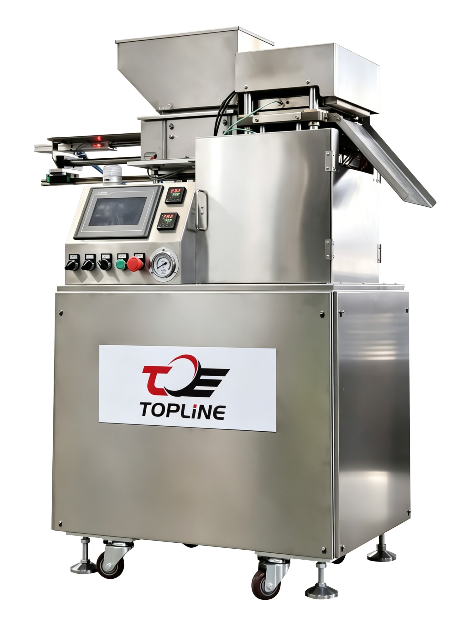 Industrial Puffed Rice Cake Making Line Extruder To Packing Machine