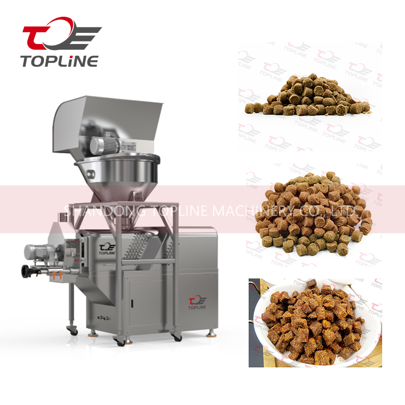 Stainless Steel Pet Food Processing Cold Extrusion Machine