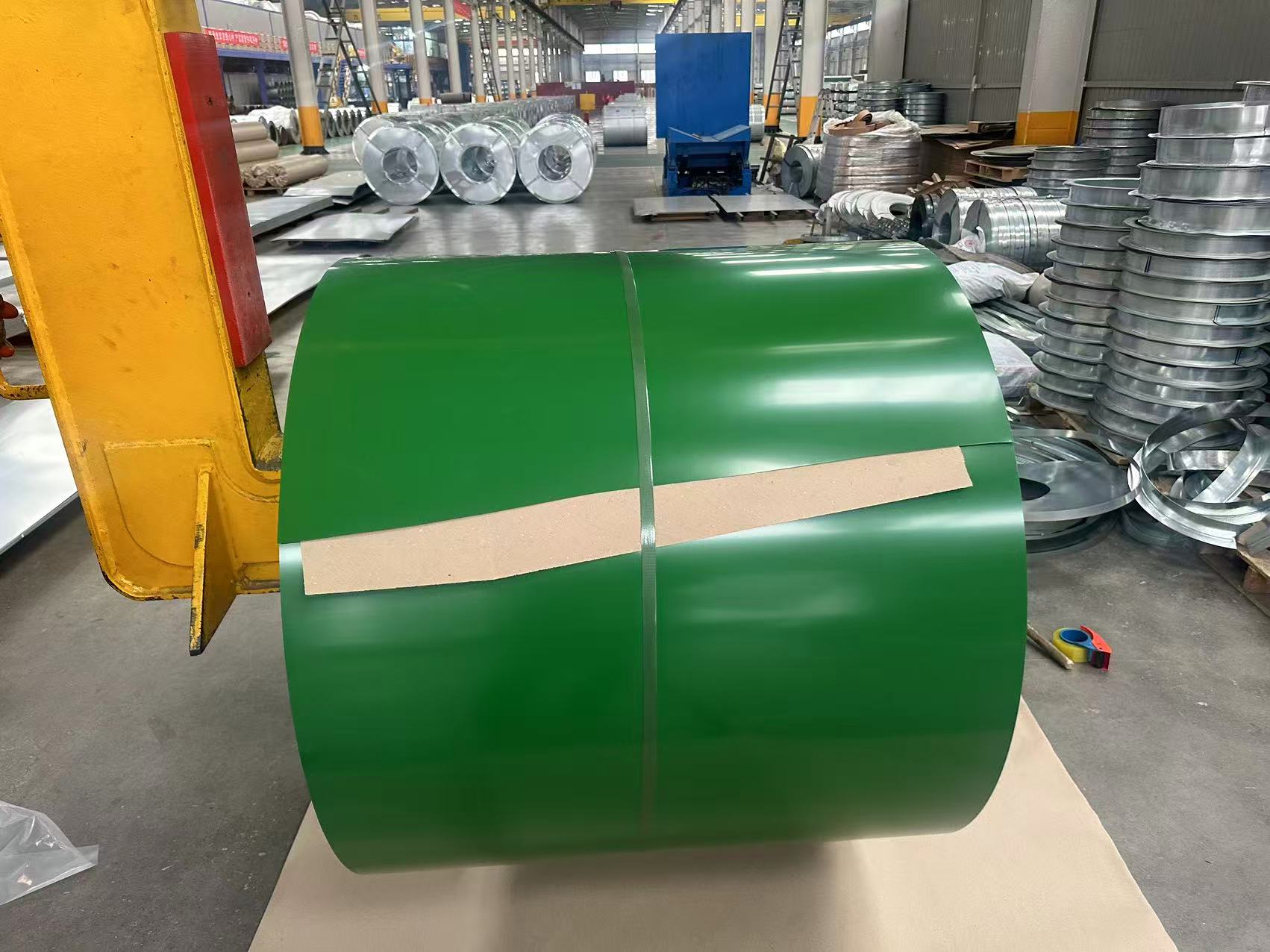 Galvalume Substrate PPGL Color Coated Steel Coil Long‑term Anti‑corrosion Steel Coil