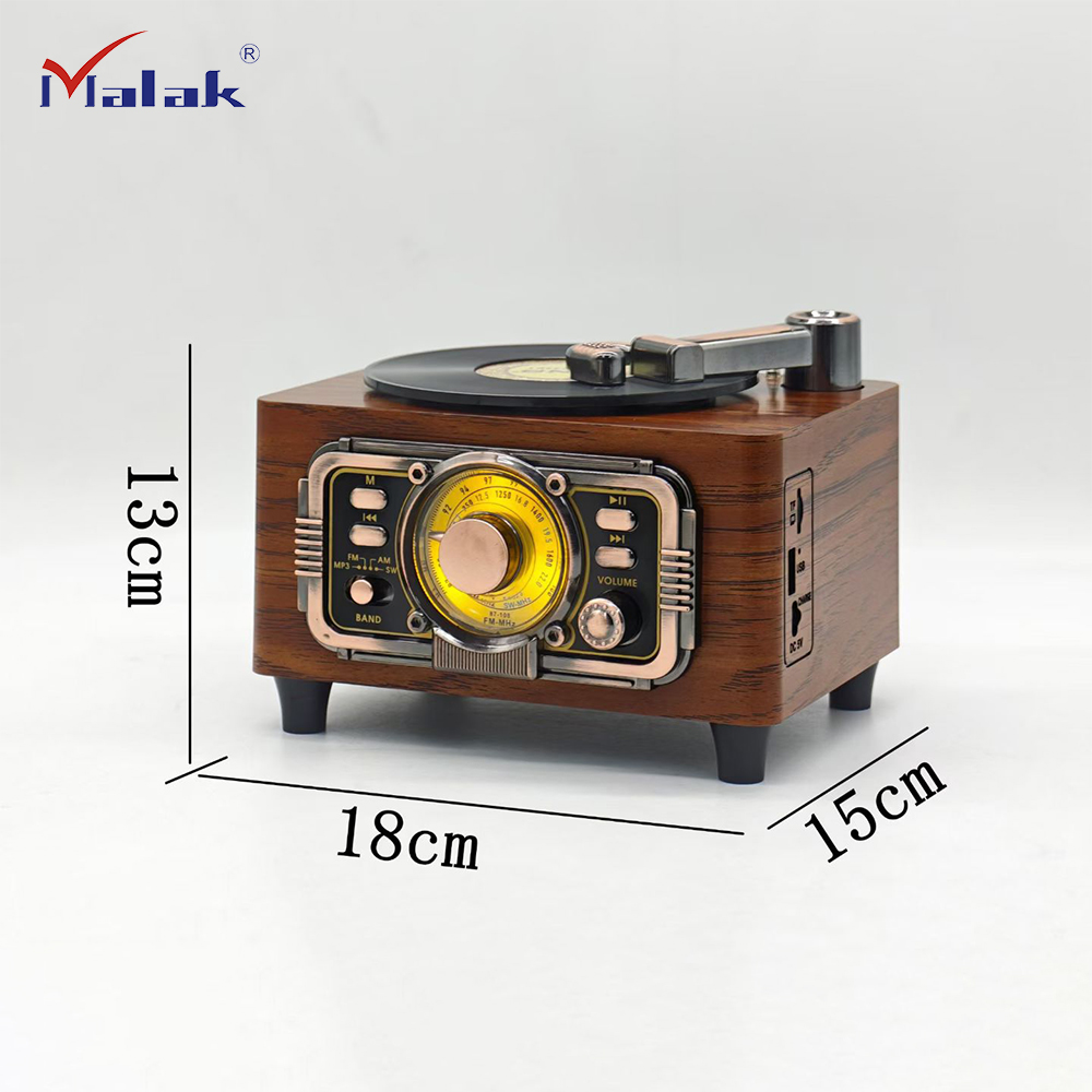 Wholesale Classic Retro Radio music player Desktop Decorative Vintage Antique Radio