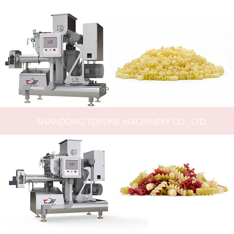 Commercial Industrial High Efficiency Pasta Production Macaroni Equipment