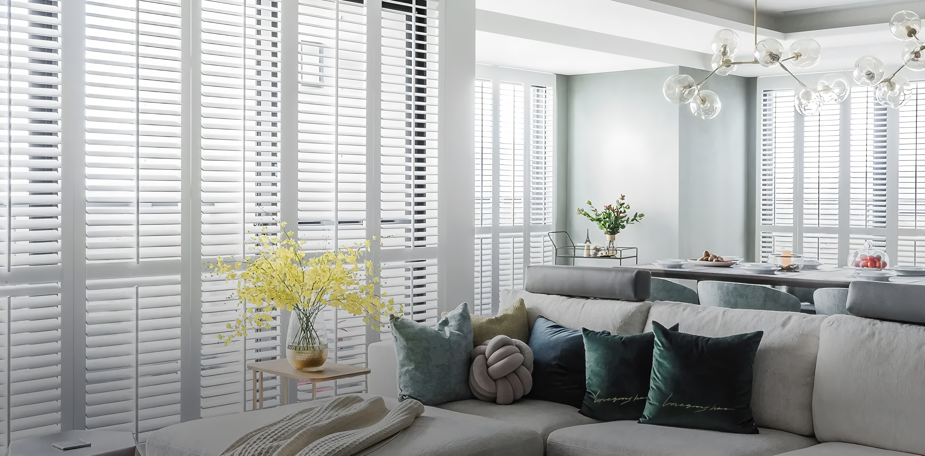 Solid Wood Louver Shutter Window
