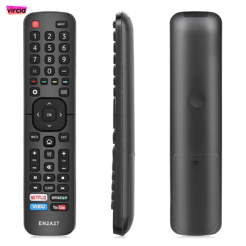 EN2A27 IR Remote Control for Hisense Smart Television, Hot-key Buttons, Sensitive Keys, Durable ABS Shell, Ready‑to‑Use Without Pairing, Bulk Export &Customization Available