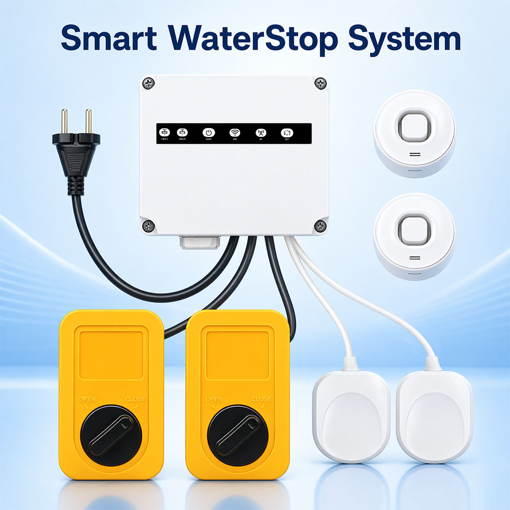 Smart Water Shutoff Valve