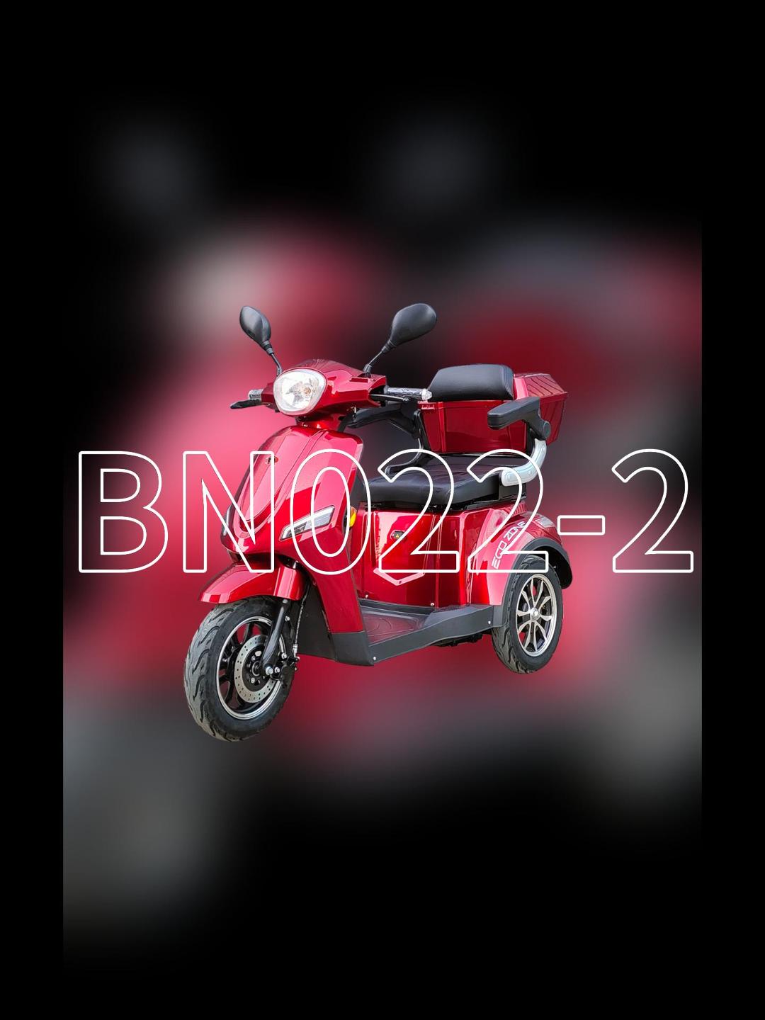 Electric Tricycle Open 3-Wheel Mobility Scooter – Portable Lifestyle, Stable driving